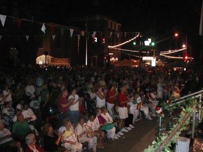 Scene from the West Virginia Italian Heritage Festival